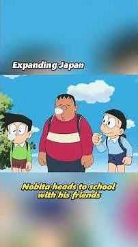 What If Japan Suddenly Doubled in Size? #doraemon #nobita #animerecap #animeshorts #anime