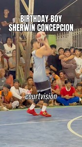 Happy birthday Sherwin Concepcion 🏀 #courtvision #MinaneBasketballLeague #angelesballers #tarlacballers #viralbasketball #fyp #basketball #SherwinConcepcion #GoldenHands #threepointer | Court Vision