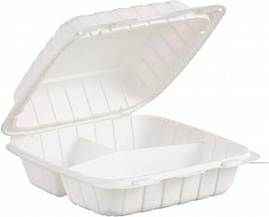 [Hot Item] Eco-Friendly Disposable Clamshell Food Containers From Sugarcane Fiber