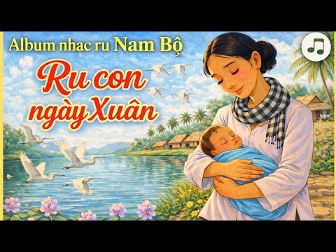 10 bài Nhạc Ru Ngủ Cho Bé Hay Nhất| Dân ca Nam Bộ Ru Con Mùa Xuân – Nhạc Dân Ca Êm Dịu| Dino Bling
