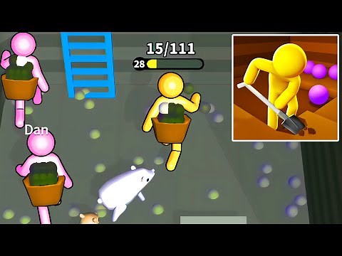 Dig Deep Gameplay Walkthrough | iOS, Android, Casual Game