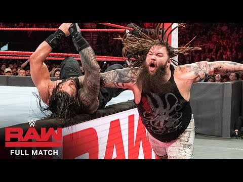 FULL MATCH - Roman Reigns vs. Bray Wyatt: Raw, Feb. 5, 2018