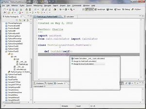 Python Unit Tests with Eclipse and PyDev