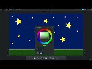 Learning how to make a Flower using Vector Shapes in Sumopaint