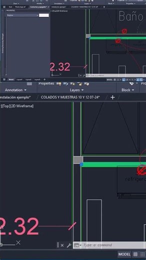 How to modify the thickness of a polyline in AutoCAD #civilengineering