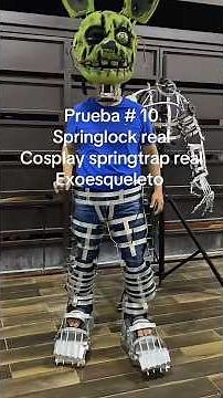 Spring trap en la vida real #fnaf #fivenightsatfreddys #fivenights