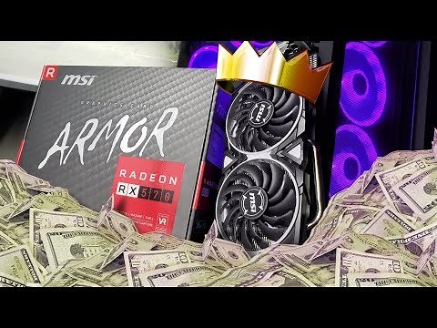 The 1080p 60FPS PC Gaming Value KING - MSI Armor AMD Radeon RX 570 8GB Review