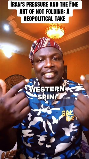 Iran’s pressure and fine art of not folding (4) #Iran #Geopolitics #MiddleEast #USForeignPolicy