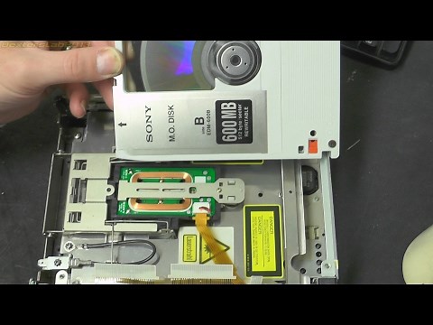 DL#115 - 1990s Sony SMO-E501 Magneto Optical Disk Drive Teardown