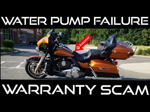 Harley-Davidson Ultra Limited Water Pump Failure At 30,000 milies And Warranty Scam