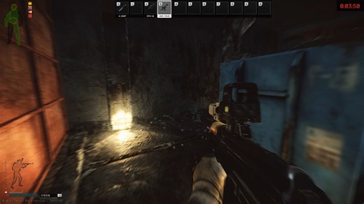 一个真正的man战斗到最后一刻