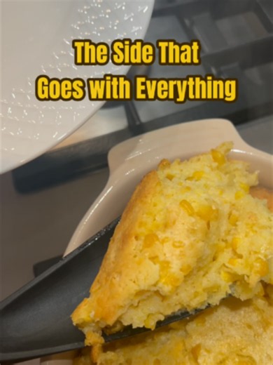 Easy Corn Casserole Easy corn casserole that's creamy, comforting, and goes with just about everything. 🌽 Recipe from Spend with Pennies: https://www.spendwithpennies.com/corn-casserole/ What's the first meal you'd serve this alongside? #cookingtips #easyrecipe #homecook #comfortfood #corncasserole