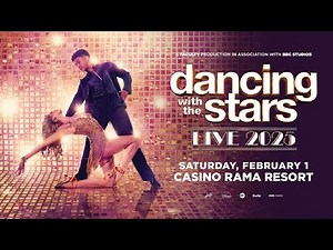Dancing with the Stars Live 2025 at Casino Rama Resort on Feb 1, 2025