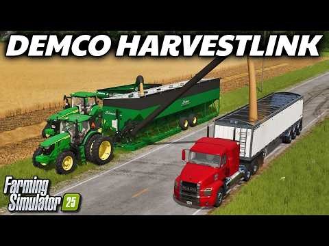 The Harvest Upgrade FS25 Was Missing! (Demco HarvestLink) | Farming Simulator 25