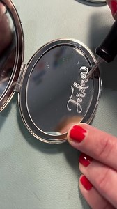 Personalized Compact Mirror With Engraved Name - Etsy
