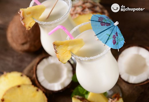 Piña colada. Receta de un cóctel fácil y refrescante - De Rechupete