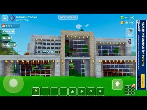 Block Craft 3D: Crafting Gameplay #5015 | Modern House 🏠