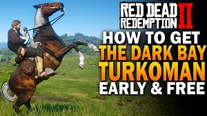 The Dark Bay Turkoman! Get It Early & Free! Red Dead Redemption 2 BestHorses [RDR2]