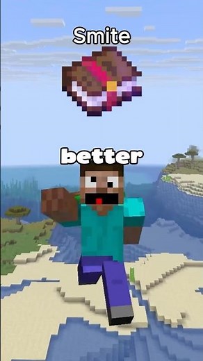 Smite is BETTER than Sharpness #minecraft