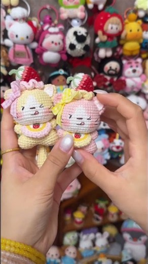 ✨Crocheted Kitten Amigurumi🐱 #crochet #crocheting #knitting #diy #crochettutorial