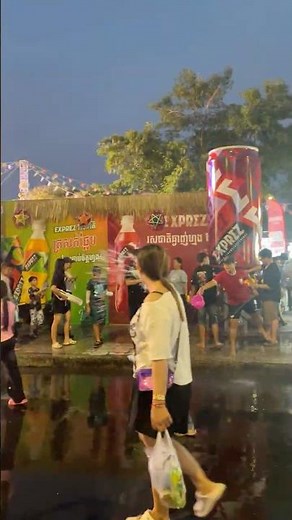Khmer New Year Water Festival 2026 Cambodia 🇰🇭 #shorts #combodia #khmer