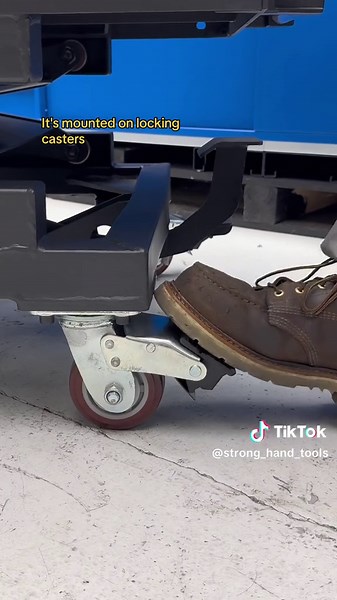 Charge through your projects with the new Rhino Lift by BuildPro and elevate your welding experience to new heights! #stronghandtools #mobilewelding #weldingtable #rhinocart #scissorlift #weldingproject #ergonomic #buildpro