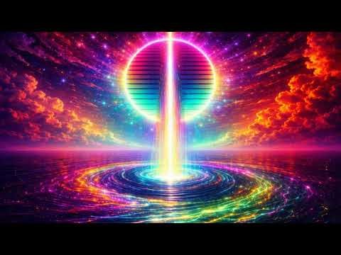 8 Hour Cosmic Gateway 🌈 | Deep Synthwave for Focus, Relaxation & Sleep