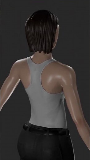 Secret Behind Realistic Low Poly Characters 🔥#lowpoly #characterdesign #3dmodeling