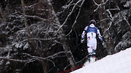 McGrath melts down after straddling gate in men's slalom