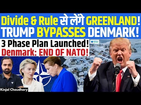 Trump Cuts Denmark Out Of Greenland! US Compact of Free Association Could Break NATO & EU | Kinjal