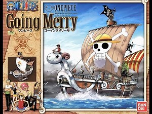 One Piece: The Going Merry Model Kit Build Timelapse video