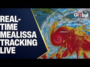 LIVE: Real-Time Hurricane Melissa Caribbean Tracking