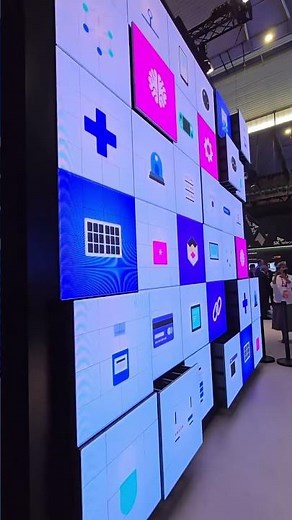 Kinetic LED Wall 🤩 #LED #Kinetic #Shorts #technology