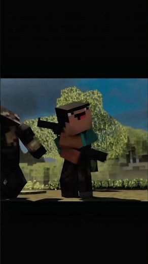 Our Noob Has Two Personalities 💀😂 | Minecraft Zombie Edit
