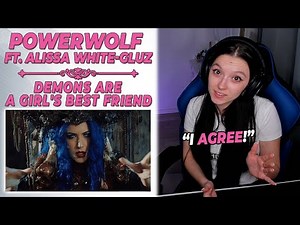 POWERWOLF ft.Alissa White-Gluz-Demons Are A Girl's Best Friend(Official Video)| First time Reaction
