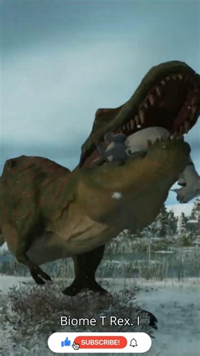 JWE3 Gameplay: T-rex Beast Dino in Snow Biome. Hunt! | Jurassic World Evolution 3 (With Commentary)