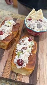 Smoked Chicken Salad! #chickensalad #sandwich #lunch #foodie