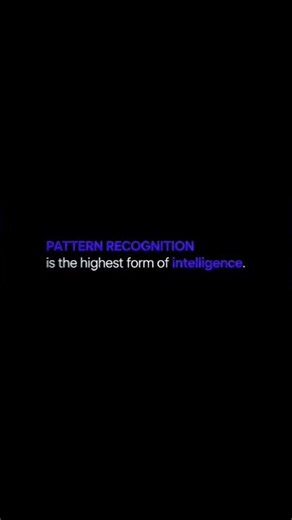 Pattern Recognition and Intelligence ☄️