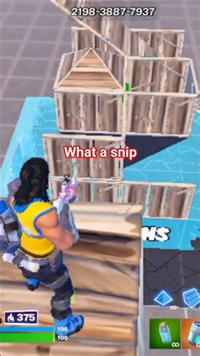 fortnite I sniped the destroy all build button in 1 bullet