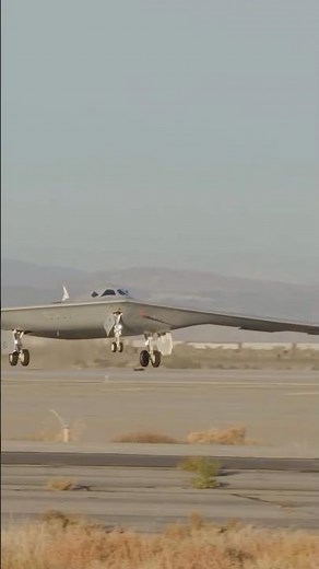 Northrop Grumman B-21 Raider Takeoff | Next-Gen Stealth Bomber