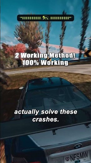 NFS Most Wanted Keeps Crashing? FIX THIS 🔥