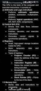 Basic Computer Organization