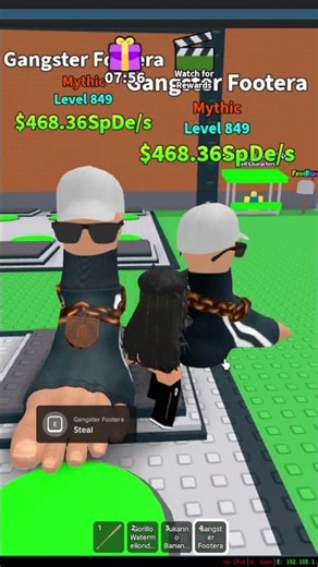 Stealing in Roblox be like #roblox #stealabrainrot #shorts #stealabrainrot