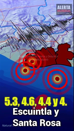 Un temblor de magnitud 5.3 fue registrado el 18 de julio en Escuintla, Guatemala.