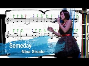 Someday | Nina | Violin SHEET MUSIC [With Fingerings] [Level 4] New Key