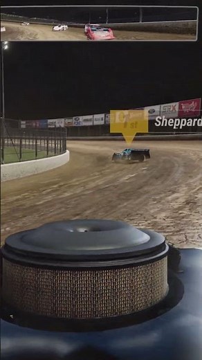 World of Outlaws Dirt Racing 24 | Late Models at Eldora | Jockamo in #20tc | Clip 03 | #reels