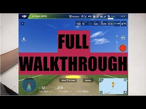 DJI GO 4: Flight Simulator Overview (4k)
