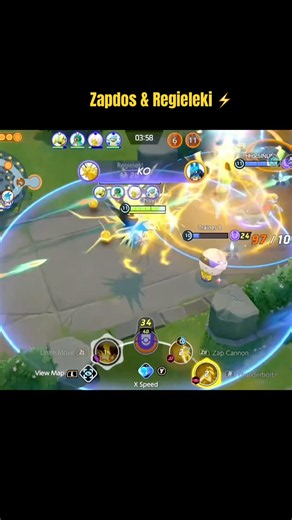 Zapdos vs Articuno Unite & 2KO Goal Break