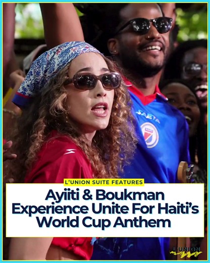 52 years later, Haiti is heading back to the World Cup. 🇭🇹⚽🔥 To celebrate this historic moment, Ayiiti @ayiiti joins forces with Boukman Experience @boukmaneksperyans, Paul Beaubrun @paulbeaubrun, Badi Kamal @badikamall, and T-Ansyto @t_ansyto for a powerful new collaboration created to capture the spirit, pride, and energy of a nation returning to football’s biggest stage. For the team. For the fans. For the culture. For Haiti. This Friday, the journey begins. #LunionSuite #HaitianAmerican #
