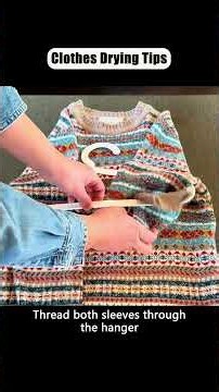 Clothes drying hacks #lifetips #lifehacks #youtube #fyp